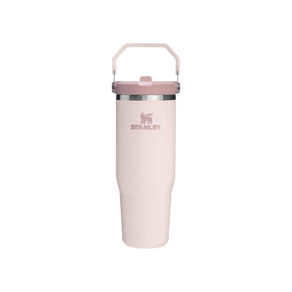 STANLEY IceFlow 2.0 Flip Straw Tumbler, 30 oz, Rose Quartz