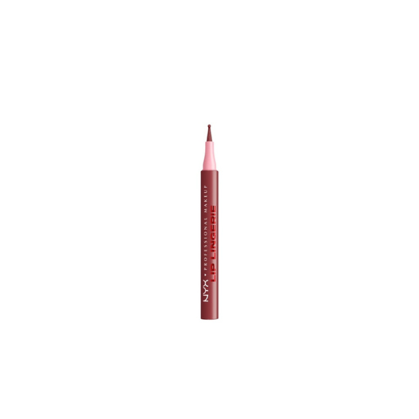 NYX Professional Makeup Lip Lingerie Lip Liner Stain, Waterproof Lip Color, Up All Night, 0.03 fl oz