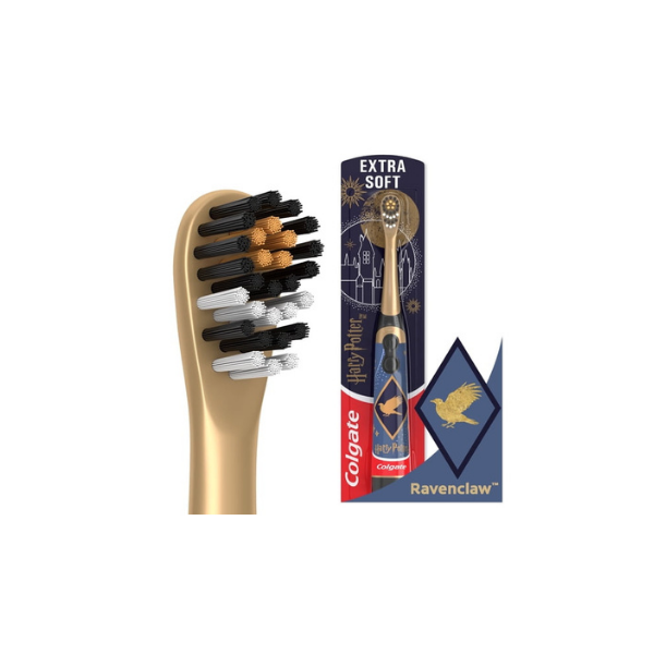 Colgate Harry Potter Ravenclaw Kids Battery Toothbrush, Extra Soft, 1 Pack
