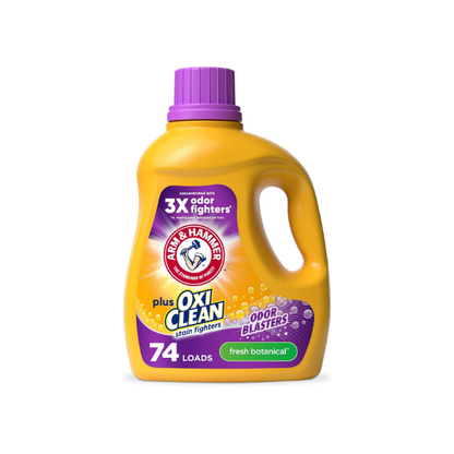ARM & HAMMER Plus OxiClean with Odor Blasters Liquid Laundry Detergent