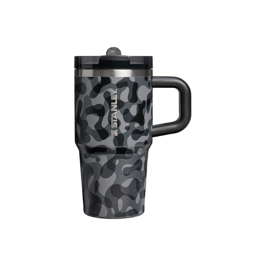 STANLEY Quencher ProTour Flipstraw Tumbler, 20 oz, Black Interfusion