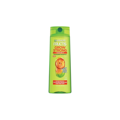 Garnier Fructis Grow Strong Thickening Shampoo with Biotin, All Hair Types, 12.5 fl oz