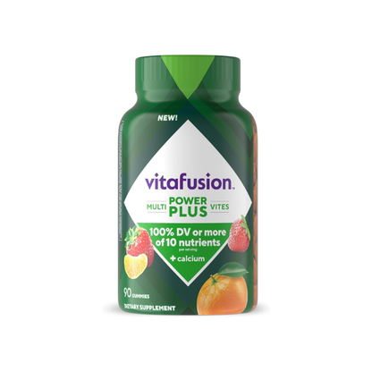 Vitafusion Power Plus Multivitamin for Men and Women | 90 Gummies
