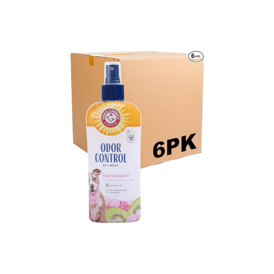 Arm & Hammer, Dog Deodorizing Spray, Kiwi Blossom, 8 Fl Oz, 6 Pack