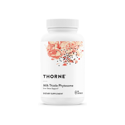 THORNE Milk Thistle Phytosome, Silybin Phospholipid Complex, 90 Capsules