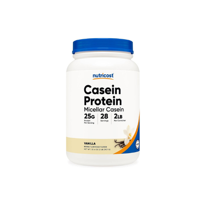 Nutricost Casein Protein Powder (Vanilla) 2LB