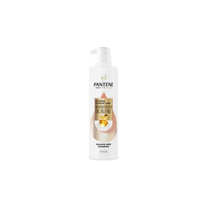 Pantene Pro-V Miracles Shampoo, Sulfate Free, Extreme Damage Care Regenerative Oil Blend, 13.5 fl oz