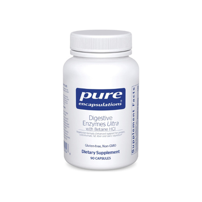 Pure Encapsulations Digestive Enzymes Ultra with Betaine HCl, 90 Capsules