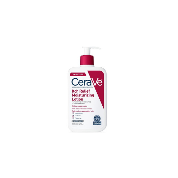 CeraVe Moisturizing Itch Relief Lotion with Pramoxine