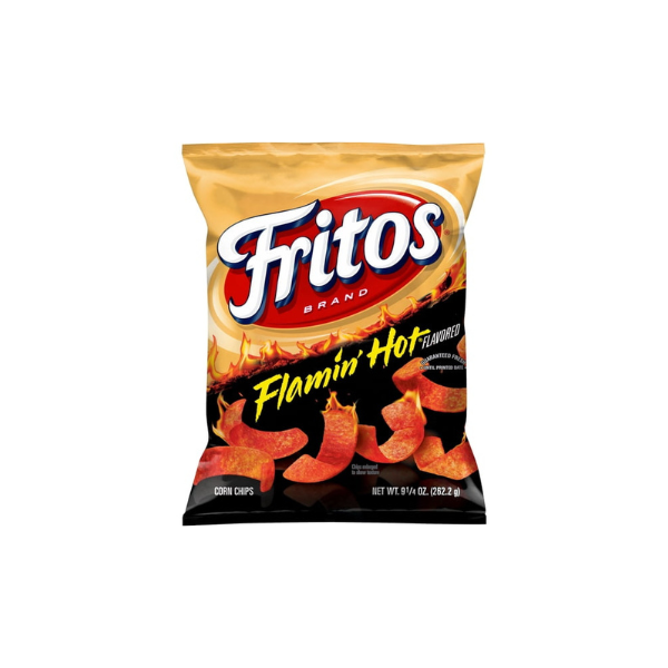 Fritos Flamin' Hot Flavored Corn Chips, 9.25 oz Bag (Packaging May Vary)