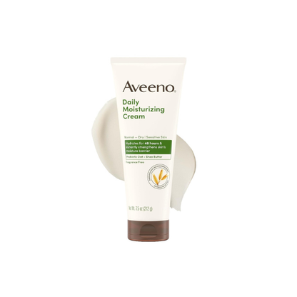 Aveeno Daily Moisturizing Cream, Fragrance-Free, 7.5 oz