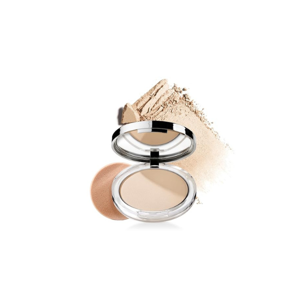 Clinique Stay-Matte Sheer Pressed Face Powder For Oily Skin Types | Sheer Coverage | Minimizes Shine | Makeup & Setting Powder