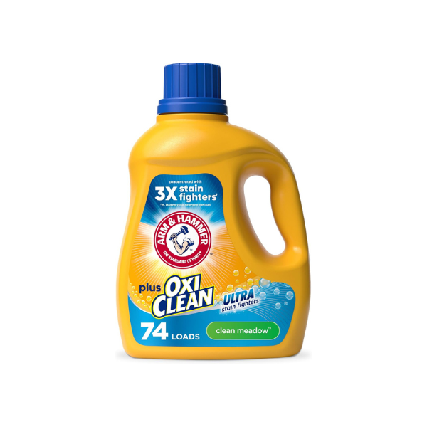 ARM & HAMMER Plus OxiClean Ultra Stain Fighters Liquid Laundry Detergent