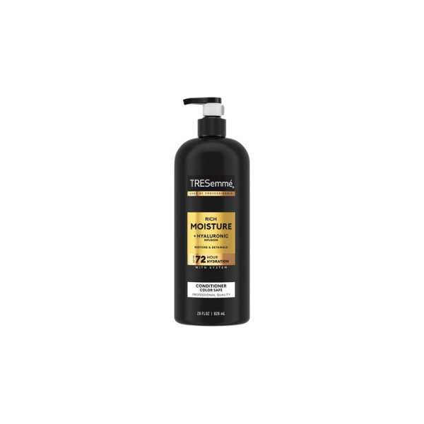 TRESemmé Rich Moisture Moisturizing Conditioner With Pump With Up To 72H Hydration For Dry Hair, With Pro Style Technology Formula For Dry Hair Conditioner, ,39 fl oz