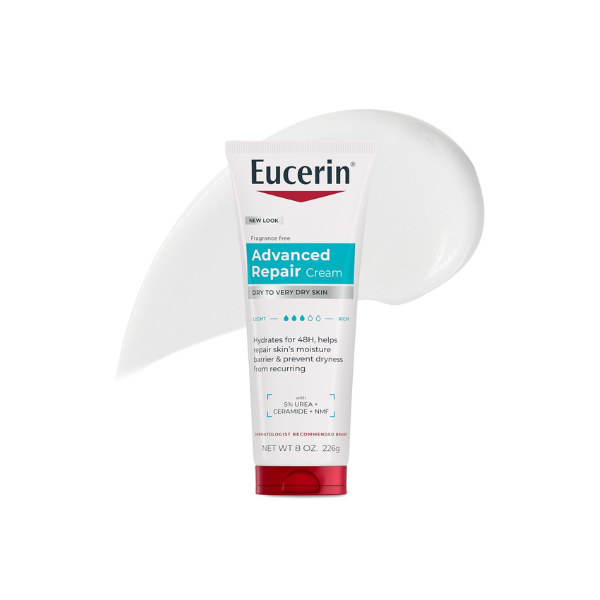 Eucerin Advanced Repair Body Cream, Urea Enriched, 8 OZ