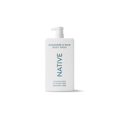 Native Body Wash, Cashmere & Rain, Sulfate Free, for Women & Men, 36 fl oz