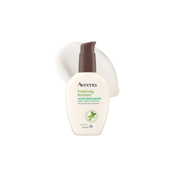 Aveeno Positively Radiant Clear Complexion Acne Face Moisturizer, 4 fl. oz