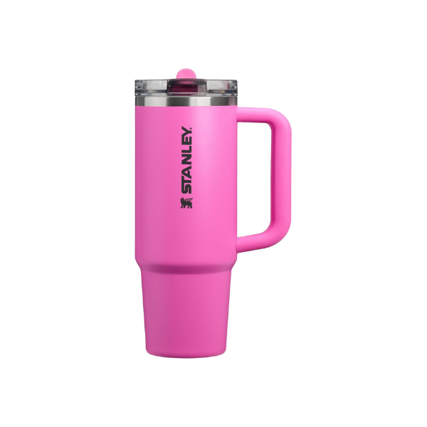 STANLEY Quencher ProTour Flipstraw Tumbler, 30 oz, Hot Pink