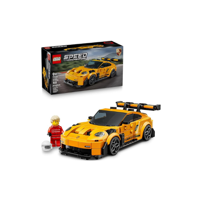 LEGO Speed Champions Porsche 911 GT3 RS Super Car Toy - Model Kit & Pretend Play Toy for Boys & Girls, Ages 9+ - Sports Car Building Set for Kids & Racing Fans - Gift Idea for Birthdays - 77239