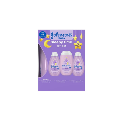 Johnson's Baby Sleepy Time Relaxing Bedtime Gift Set, 3 Items