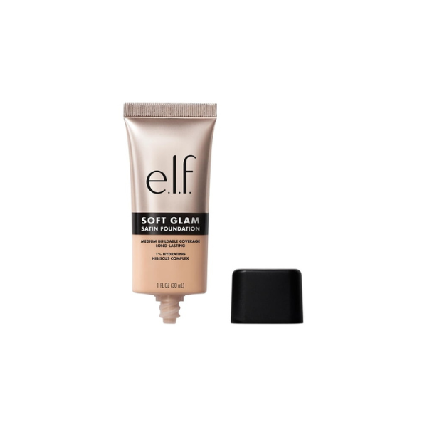 e.l.f. Soft Glam Satin Foundation, 25 Light Neutral, 1 fl oz