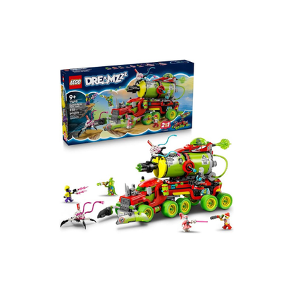 LEGO DREAMZzz Mateo’s Spray Paint Truck Building Toy for Kids - Pretend Play Set & 5 Toy Figures for Boys & Girls, Ages 9+ - Truck with 2 Building Modes - Gift Idea for Birthdays - 71499