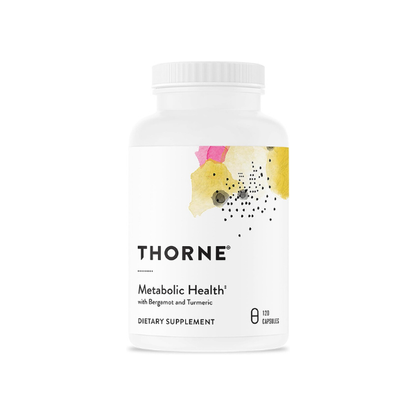 THORNE Metabolic Health, Bergamot & Curcumin Phytosome, 120 Capsules