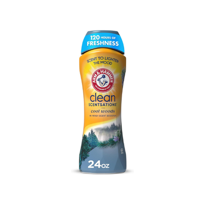 ARM & HAMMER Clean Scentsations Laundry Scent Booster, Cool Woods, 24 Oz