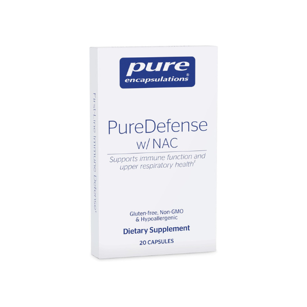 Pure Encapsulations PureDefense with NAC, 20 Capsules