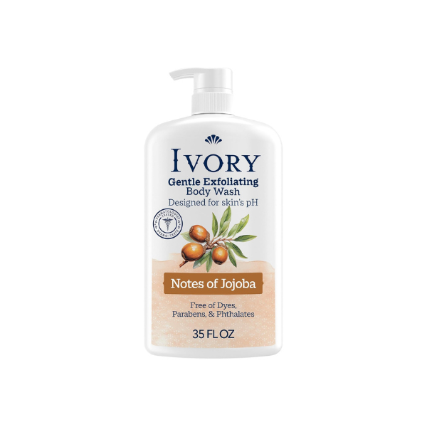 Ivory Body Wash Designed for the Whole Family, Jojoba Scent, 35 oz