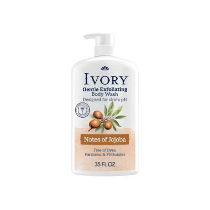 Ivory Body Wash Designed for the Whole Family, Jojoba Scent, 35 oz