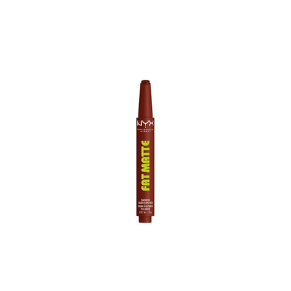 NYX Professional Makeup Fat Matte Lipstick, Smooth Color Long Lasting Lipstick, Cocoa Cuddles, 0.07 oz