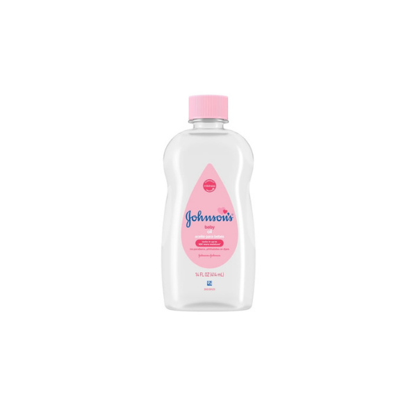Johnson's Baby Body Moisturizing Oil, Liquid Mineral Oil for Baby Massage, Original, 14 fl oz