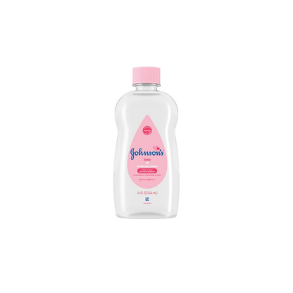 Johnson's Baby Body Moisturizing Oil, Liquid Mineral Oil for Baby Massage, Original, 14 fl oz