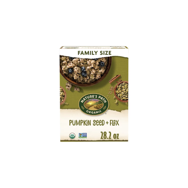 Nature's Path Organic Granola, Pumpkin Seed + Flax, 28.2oz Box