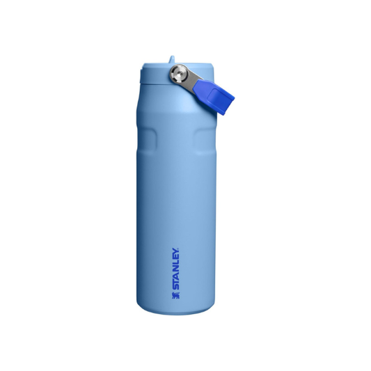 STANLEY IceFlow Flip Straw 2.0 Bottle, 24 oz, Blue Sky
