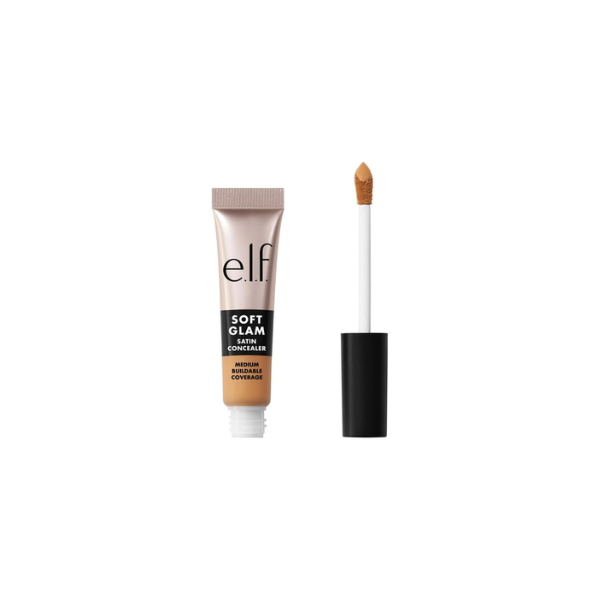 e.l.f. Soft Glam Satin Concealer, 30 Medium Warm, 0.21 fl oz