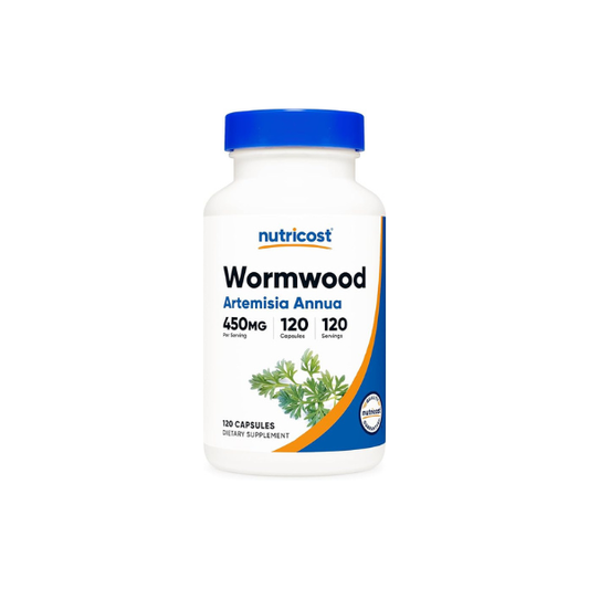 Nutricost Wormwood Capsules 450mg, 120 Capsules, Gluten-Free & GMO-Free