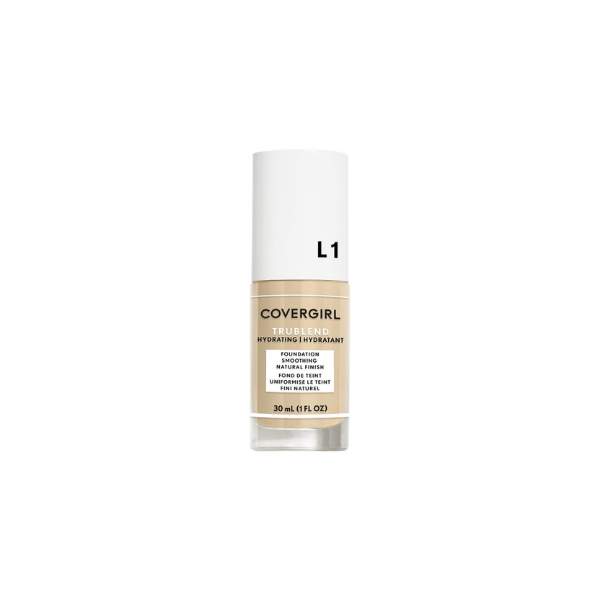 COVERGIRL TruBlend Liquid Foundation, L1 Ivory, 1 Fl Oz