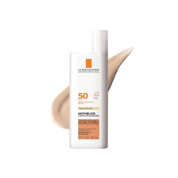 La Roche-Posay Anthelios Mineral Light Fluid Sunscreen for Face in 5 shades