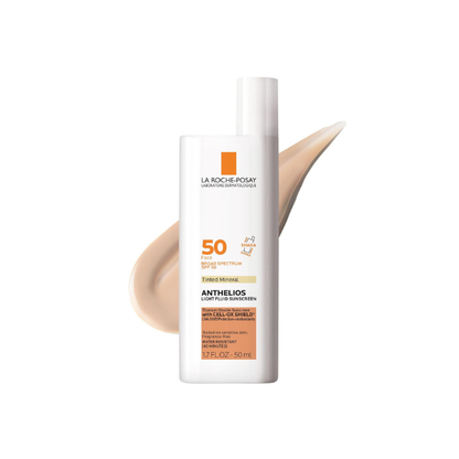 La Roche-Posay Anthelios Mineral Light Fluid Sunscreen for Face in 5 shades
