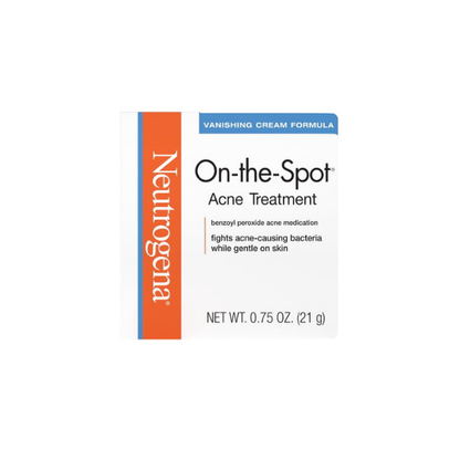 Neutrogena On-The-Spot Acne Spot Treatment. Benzoyl Peroxide 10%, Pimple Cream, 0.75 oz