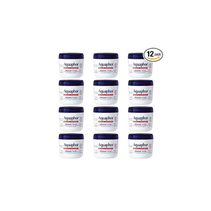 Aquaphor Advanced Therapy Healing Ointment, Multipack, 12 x 14 OZ