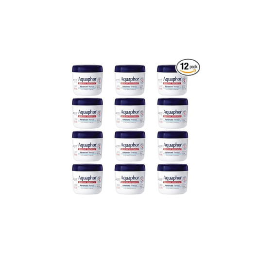 Aquaphor Advanced Therapy Healing Ointment, Multipack, 12 x 14 OZ