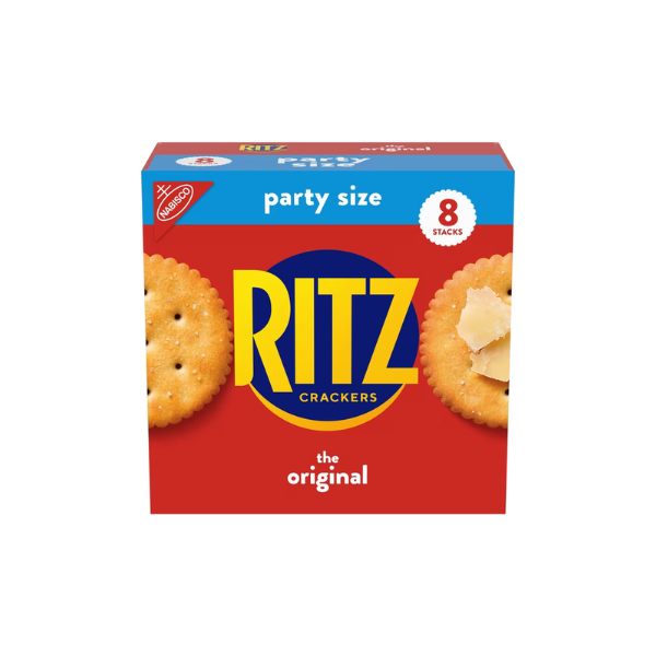 RITZ Original Crackers, Snacks for Kids and Adults, Lunch Snacks, Party Size, 27.4 oz