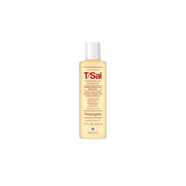 Neutrogena T/Sal Therapeutic Shampoo, Dandruff Shampoo with 3% Salicylic Acid, 4.5 fl. oz