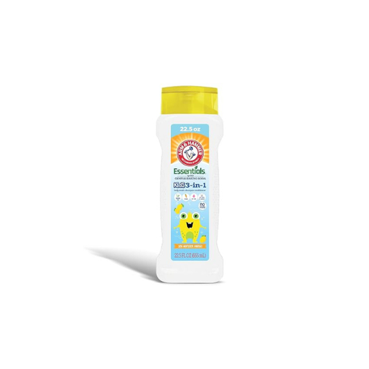 ARM & HAMMER Kids 3-in-1 Essential Shampoo and Body Wash, 22.5oz