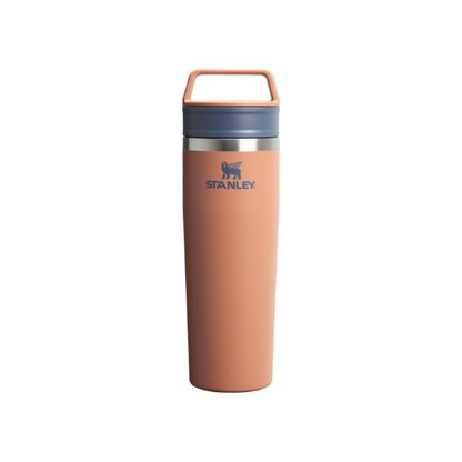 STANLEY Cafe To Go Travel Mug 20 oz | Leakproof Two-Part Drink Through Lid | Tumbler Cup for Coffee, Tea and Drinks | Insulated Stainless Steel Coffee Mug | BPA-Free | Toast