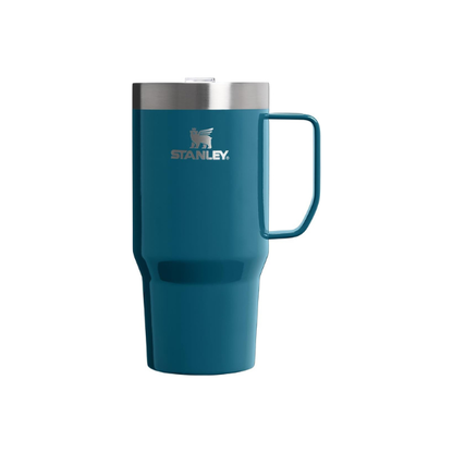 STANLEY The Everyday Suburban Mug | 24 oz | Drink Through Lid | Cup for Coffee, Tea and Drinks | Insulated Stainless Steel Coffee Mug | BPA-Free | Coastal Teal Gloss
