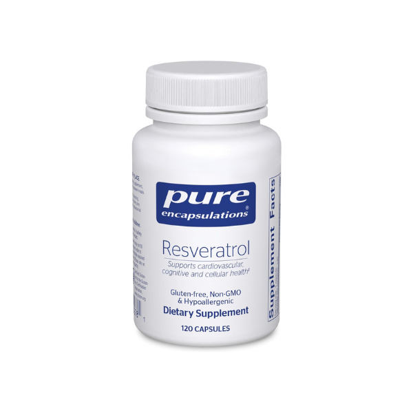 Pure Encapsulations Resveratrol, 120 Capsules